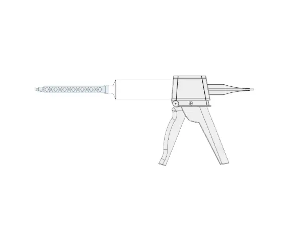 Handmatig kitpistool
