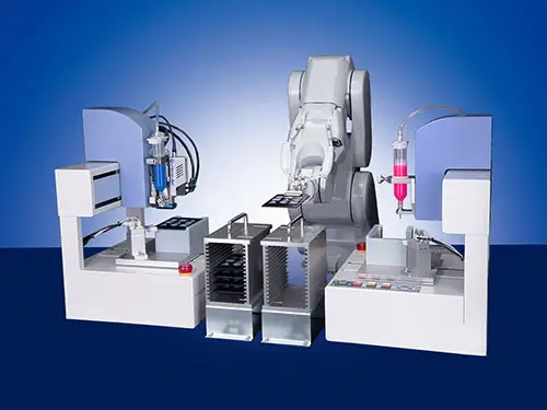 HM-AeroJet contactloze jetdispenser voor smeltlijmen