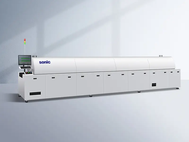 K-serie loodvrije hetelucht-reflow-soldeerapparatuur